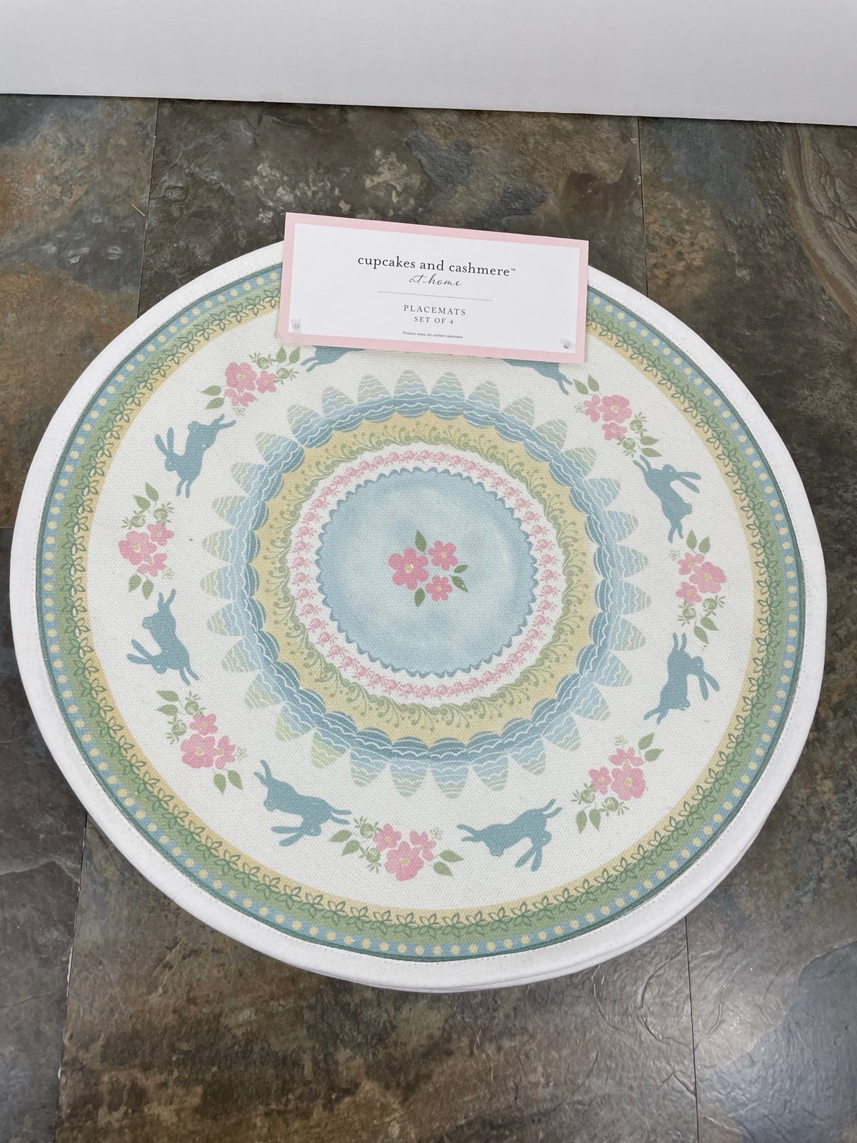 Cupcakes and Cashmere Easter Placemats SET of 4 lCsZQGWFm