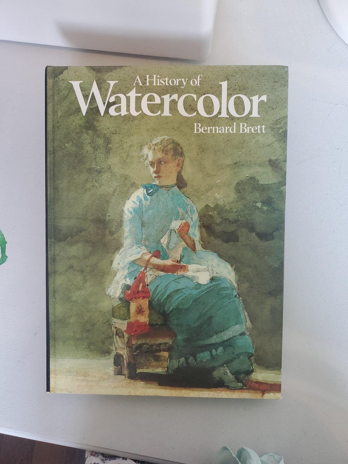 A History of Watercolor by Bernard Brett, First Edition Hardcover lGlVkJDxA