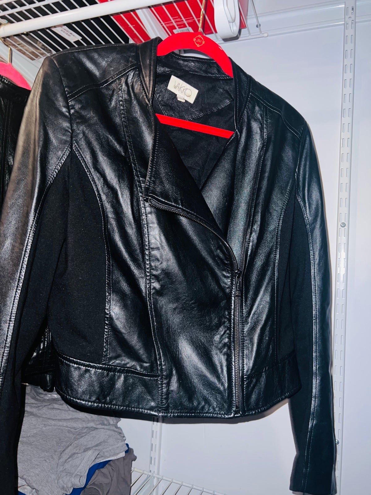 MAKO Women´s 100% Crinkled Leather Jacket XL HogPDiuH7