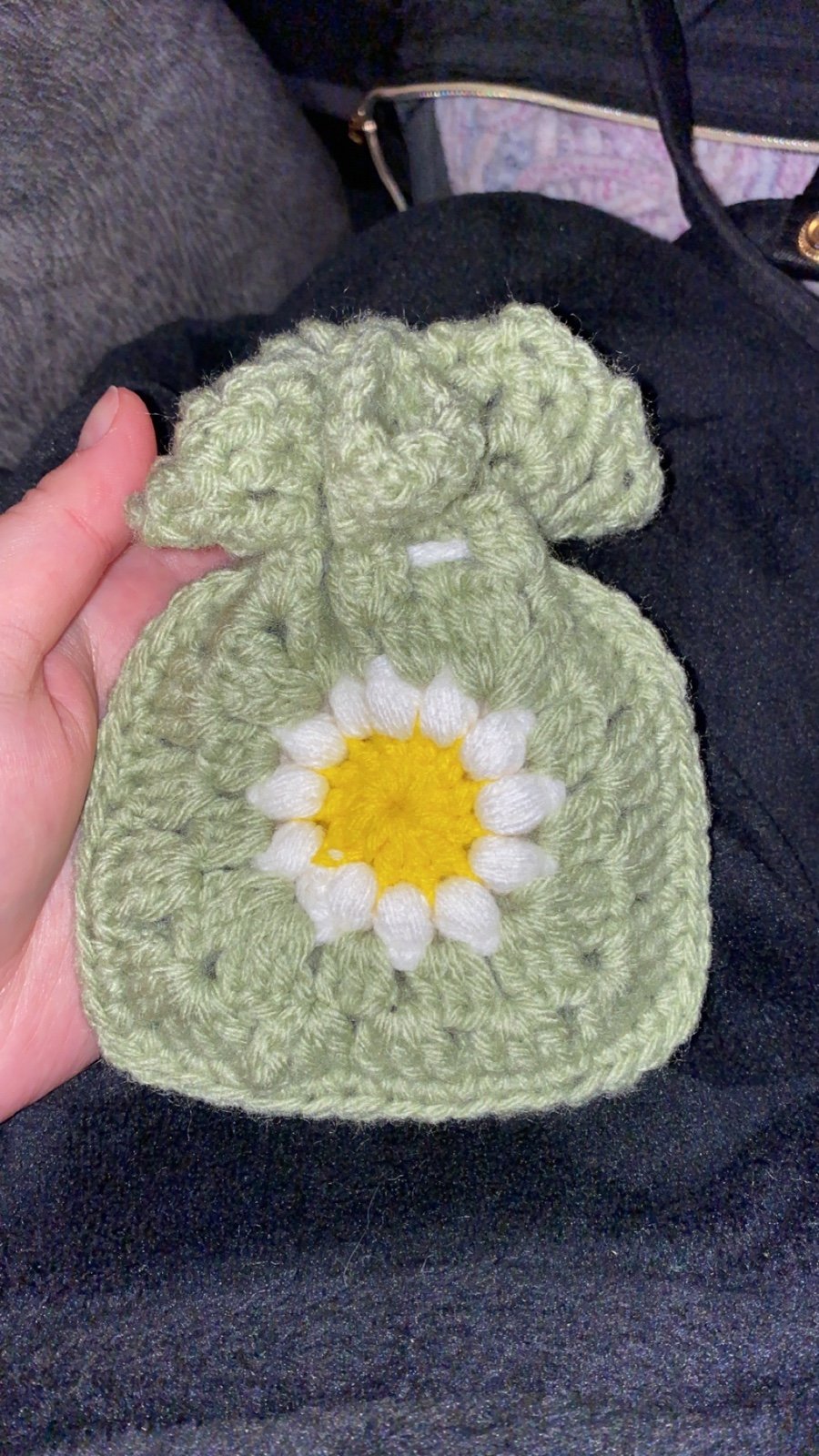 Crochet handmade pouch iRX7QK7l7