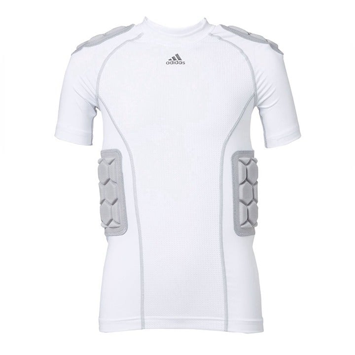 Adidas Youth Integrated Padded Football Base Layer Compression Shirt nAUc0fV6Q