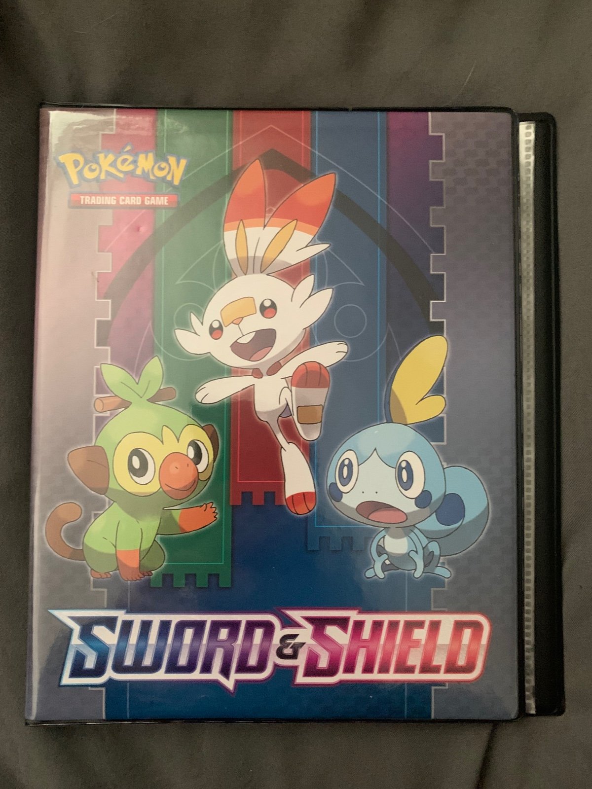 Pokemon Sword And Shield Jumbo Binder 2020 Promo Grookey Sobble Charbunny nGLZRufPZ